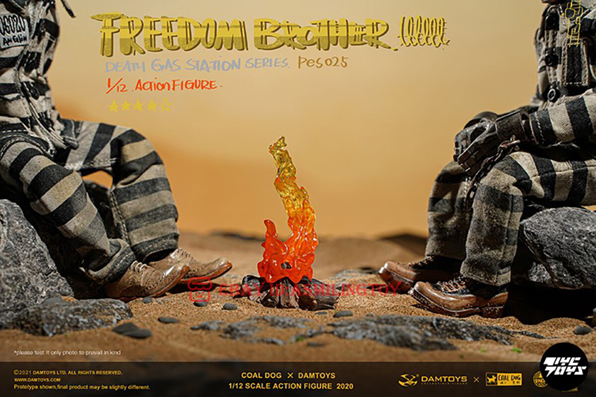 1/12 DAMTOYS x COALDOG PES025 Freedom Brothers Action Figure