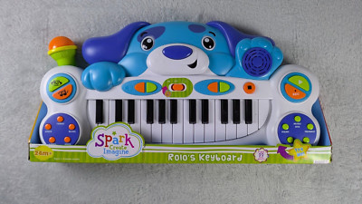 Spark Create Imagine Animal Keyboard Toy Musical Instrument Puppy Piano NEW