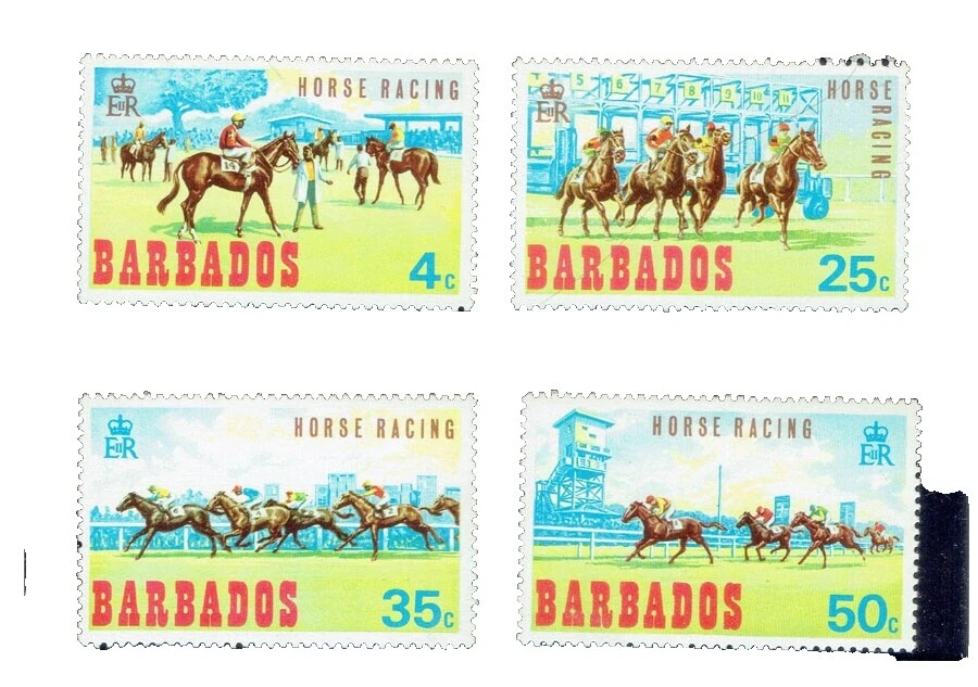 Estampillas postales de Barbados Multicolor (1966-presente)