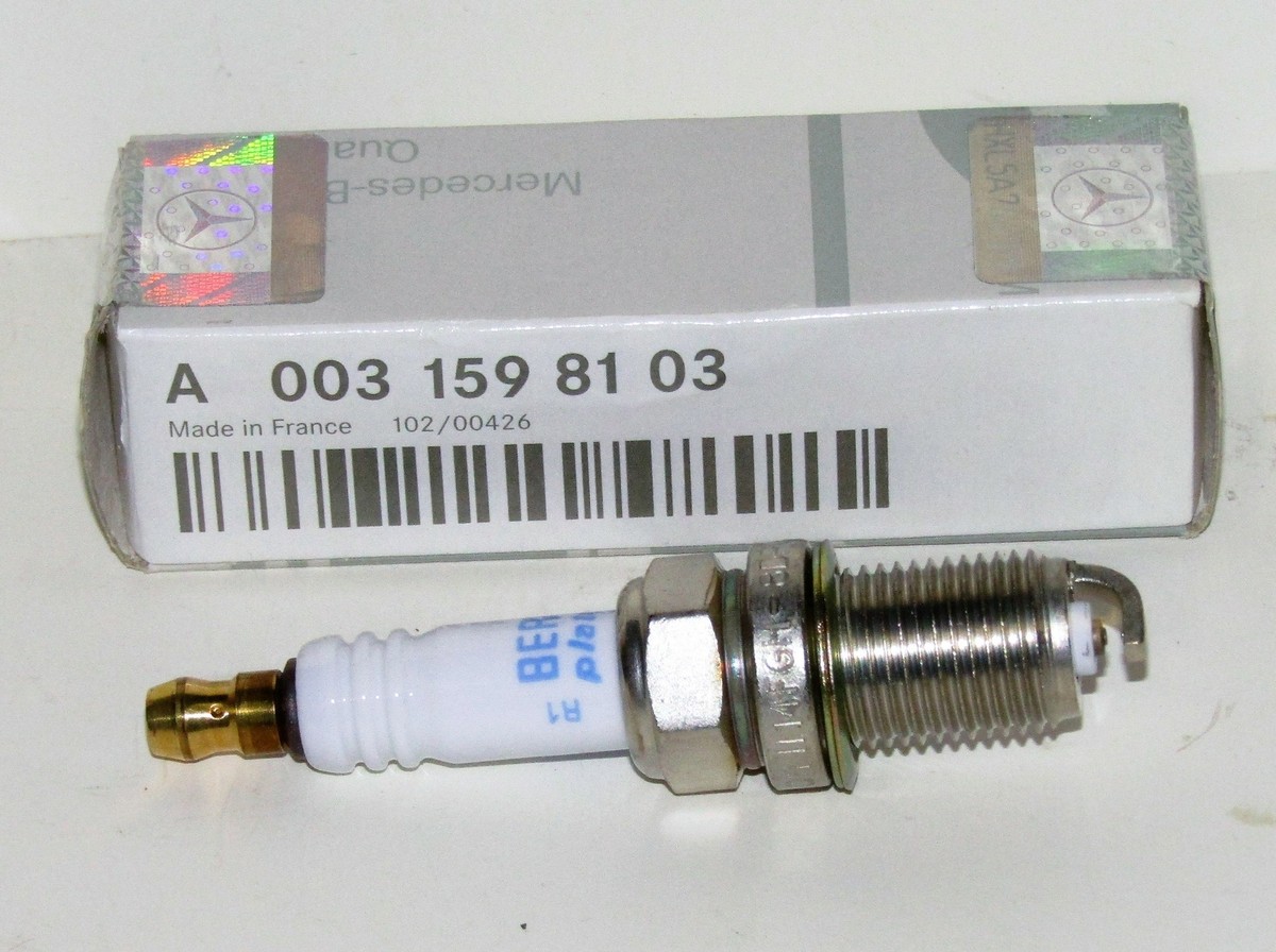 NEW GENUINE MERCEDES BENZ SPARK PLUG OEM PART NO. A 0031598103 | eBay