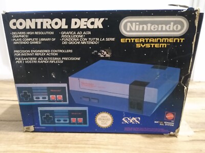 Pal Console Pal Nintendo Entertainment System NES Console Cables Zapper Adaptors ...