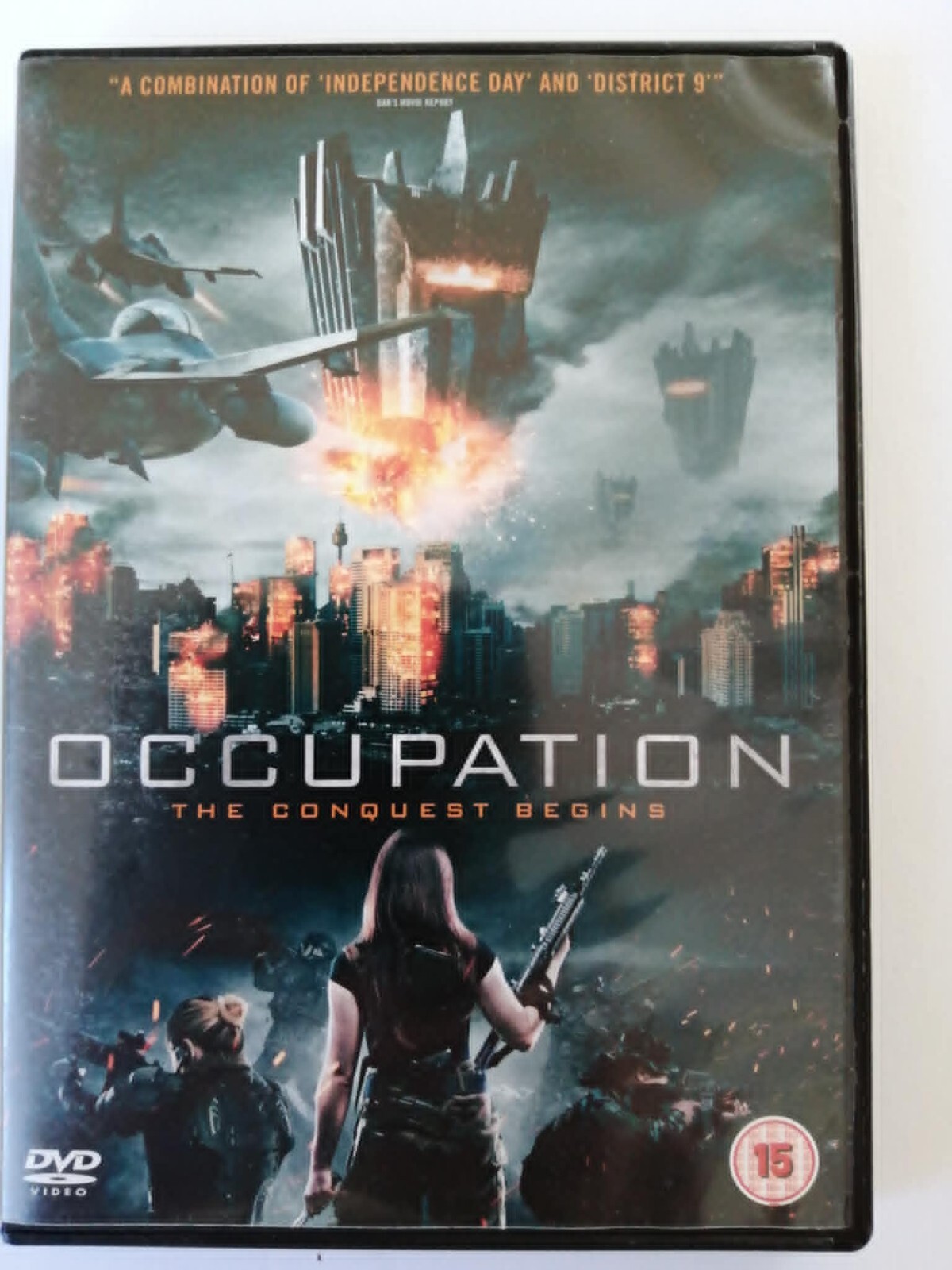 DVD Occupation - The Conquest Begins. Movie. Film. Dan Ewing. Temuera Morrison