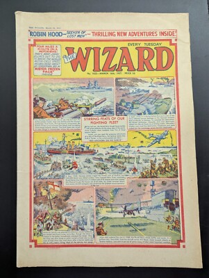 Wizard Comic No 1622, March 16th 1957, D.C. Thomson, Birthday Issue