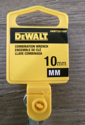 DeWalt DWMT72211OSP Kammschlüssel 10 Mm – Mit DirectTorque-Technologie, Verchromt, Langlebig