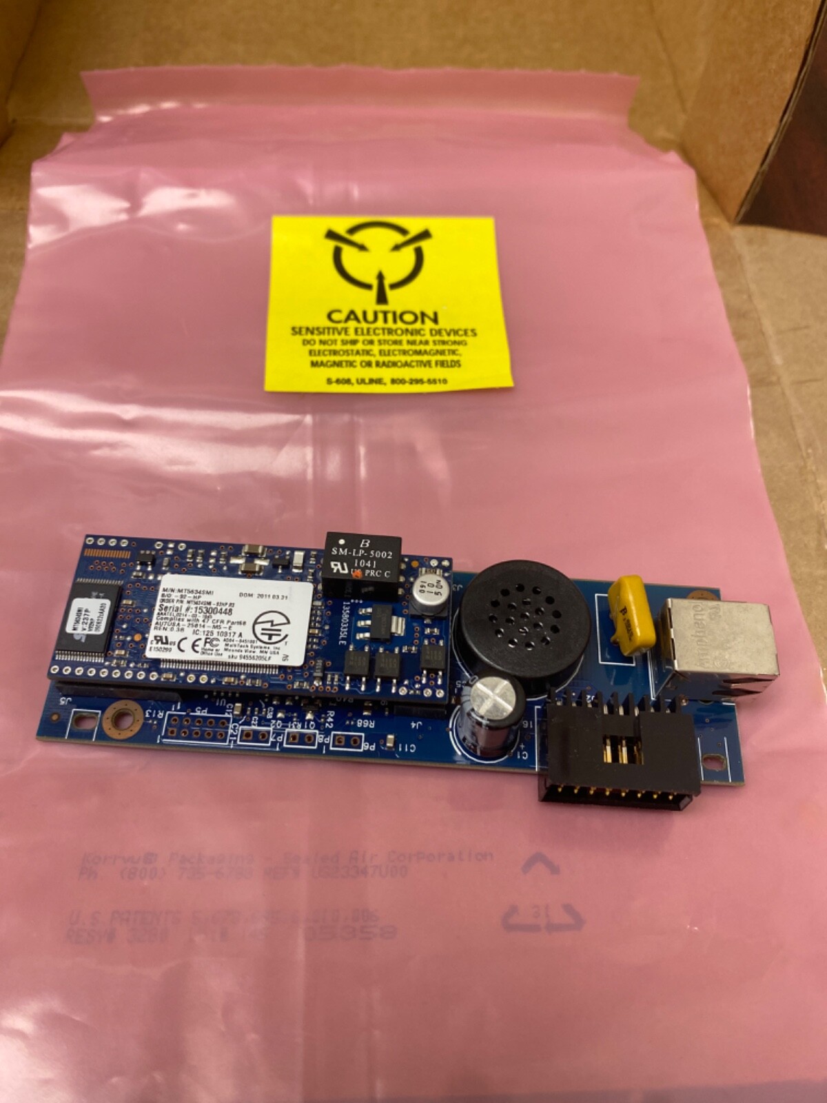 HP LASERJET Fax card internal Q3701-60020/Q3701-60021 analog fax ...