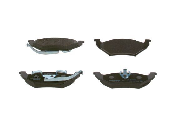 BOSCH 0 986 494 495 Brake Pad Set, disc brake for CHRYSLER,DODGE