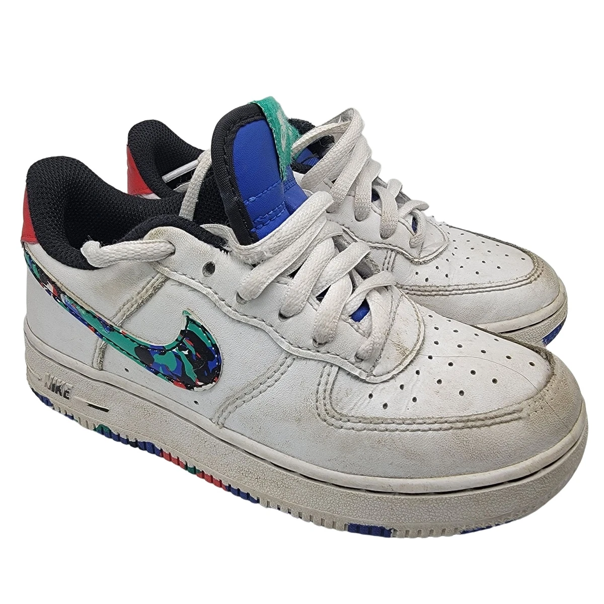 Nike air force top 1 low melted crayon