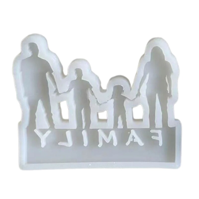 Family of Four Resins Silicones Molds for Art Craft Project eBay