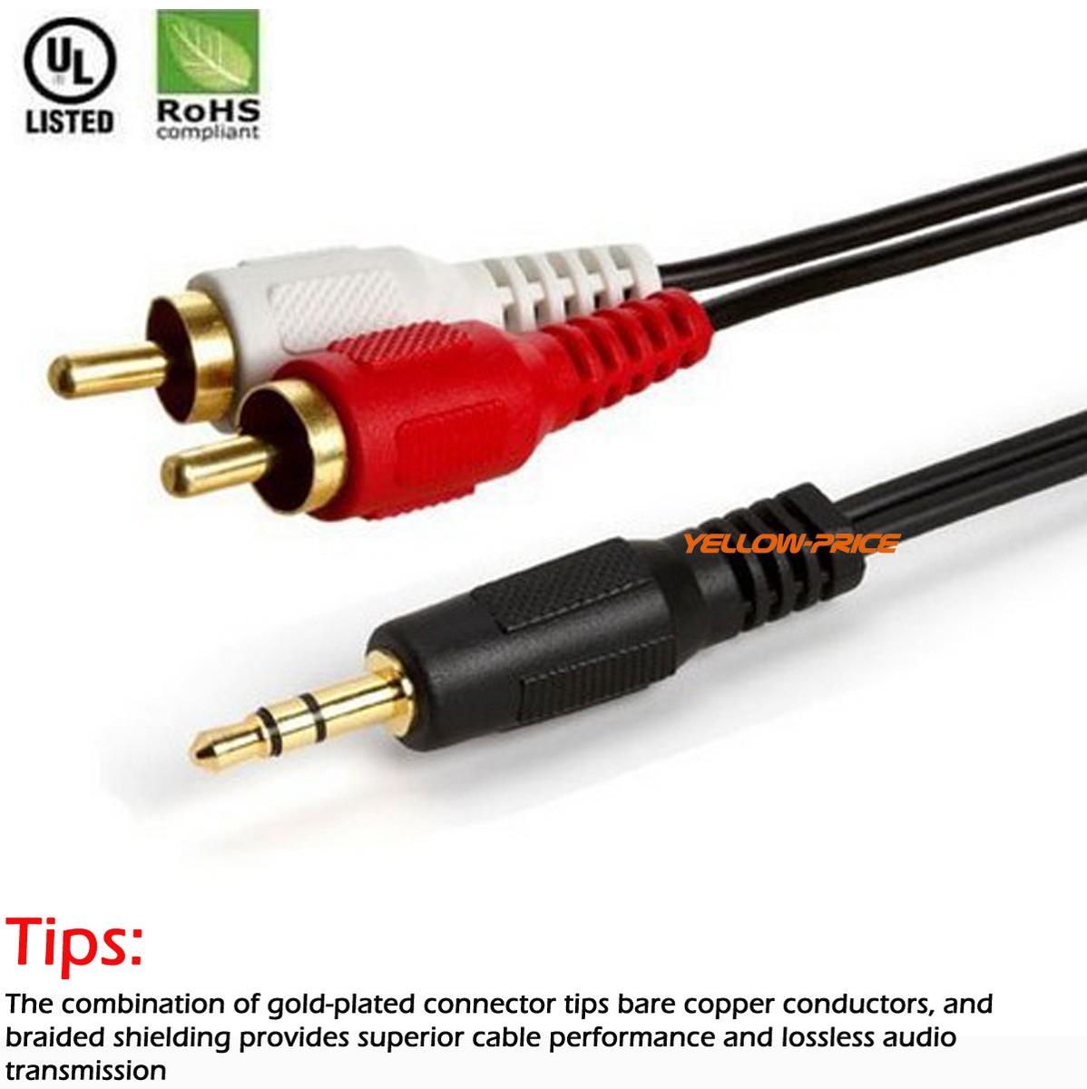 Cavo Stereo Jack 3.5 Mm.Prolunga Scheda Audio Per Cuffie/Casse Maschio/ Maschio Mt.2,5 - Audio Cavo Stereo Jack 3.5 Mm.Prolunga Scheda Audio Per Cuffie/Casse Maschio/ Maschio Mt.2,5 - Audio