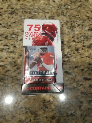 Fairfield Jumbo Box 75 Football Cards + 1 Pack *NEW/SEALED*