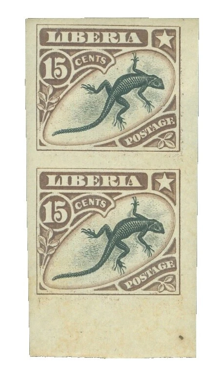 Los reptiles sellos de Liberia