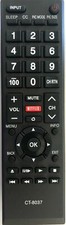 TV Remote Control CT-8037 for Toshiba 58L5400U 65L5400 40L3400 50L3400 50L3400U