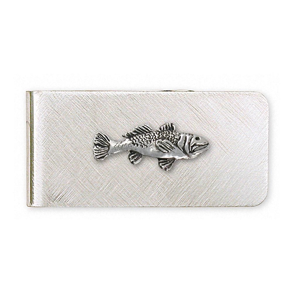 Trout Money Clip Jewelry Sterling Silver Handmade Fish Money Clip TU1-MC-image