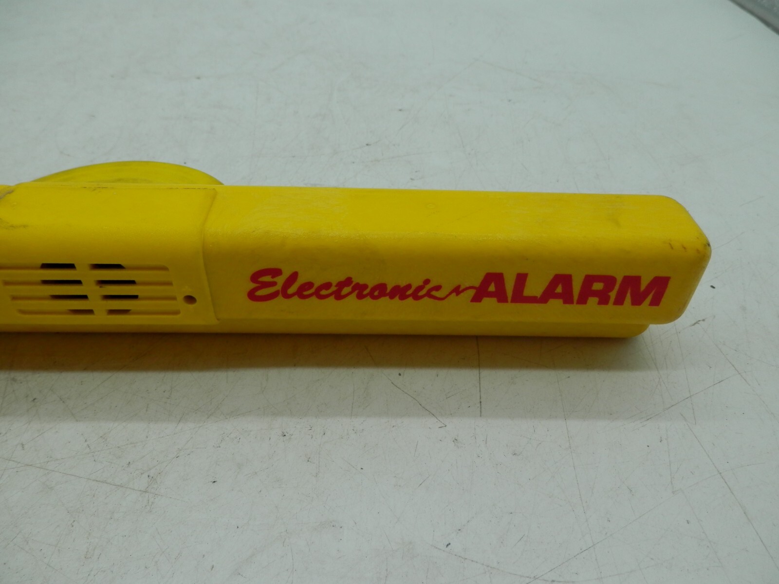 CAR STEERING LOCK Electronic Alarm Yellow Steering Lock eBay