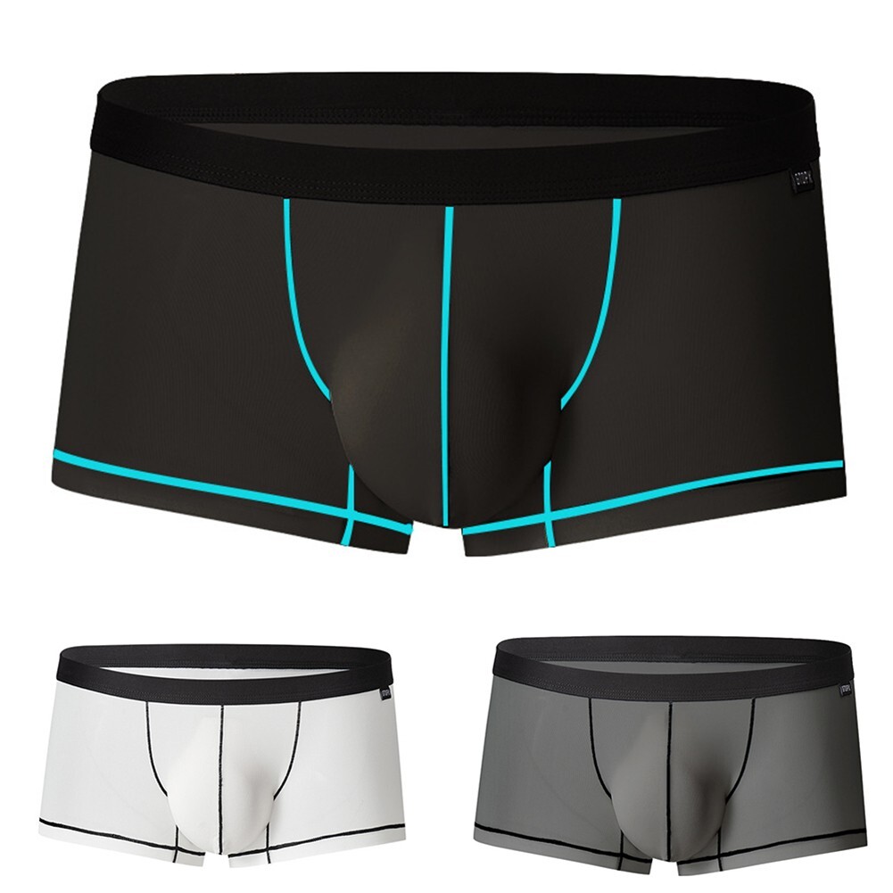 Men Boxer Briefs Men Underwear Shorts Underpants Underwear Boxer Trunk