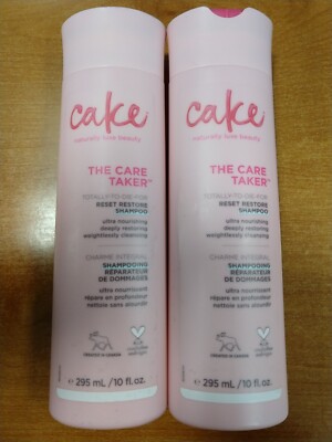 2 Pack: Cake The Care Taker Reset Restore Shampoo 10 oz./295mL (4303)  - F8B