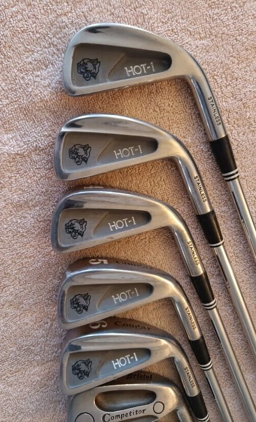Hit Tz Rods TZ GOLF - Easy to Hit Men's Cougar Hot 1 Irons 2-SW 10 Club Set RH ...