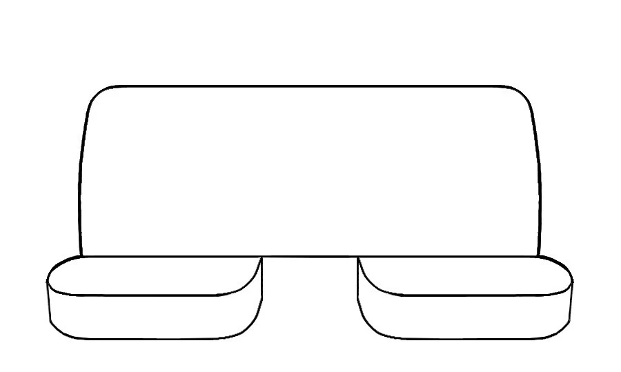 FUNDAS DE ASIENTO DELANTERAS Y TRASERAS DE NEOPRENO para Chevy Camaro Z28/Berlinetta 1970-1981 Foto 3 de 3