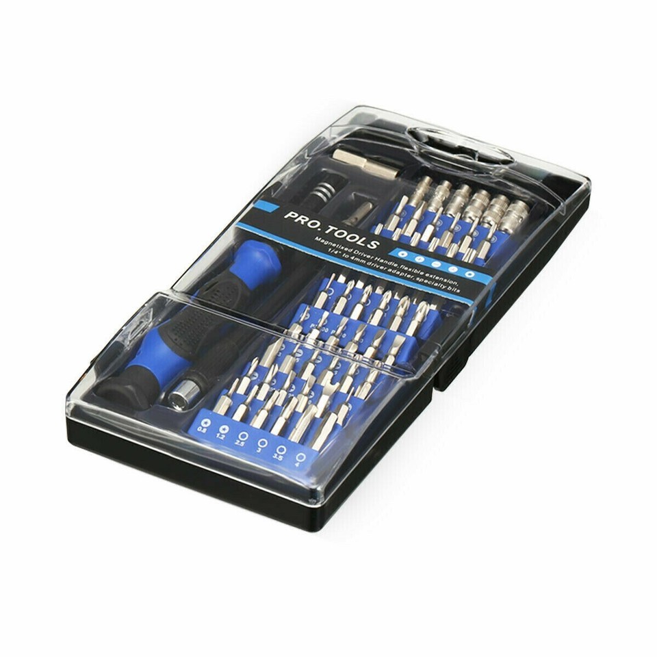145-Piece Precision Computer Repair Tool Kit – Laptop, PC, Smartphone – Torx, Tweezers, Magnetic