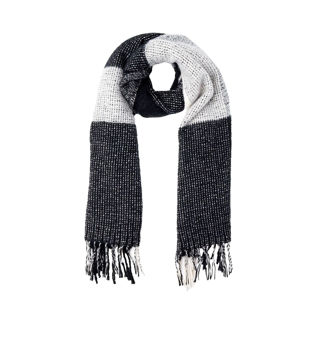 Polyester White Scarves & Wraps for Women