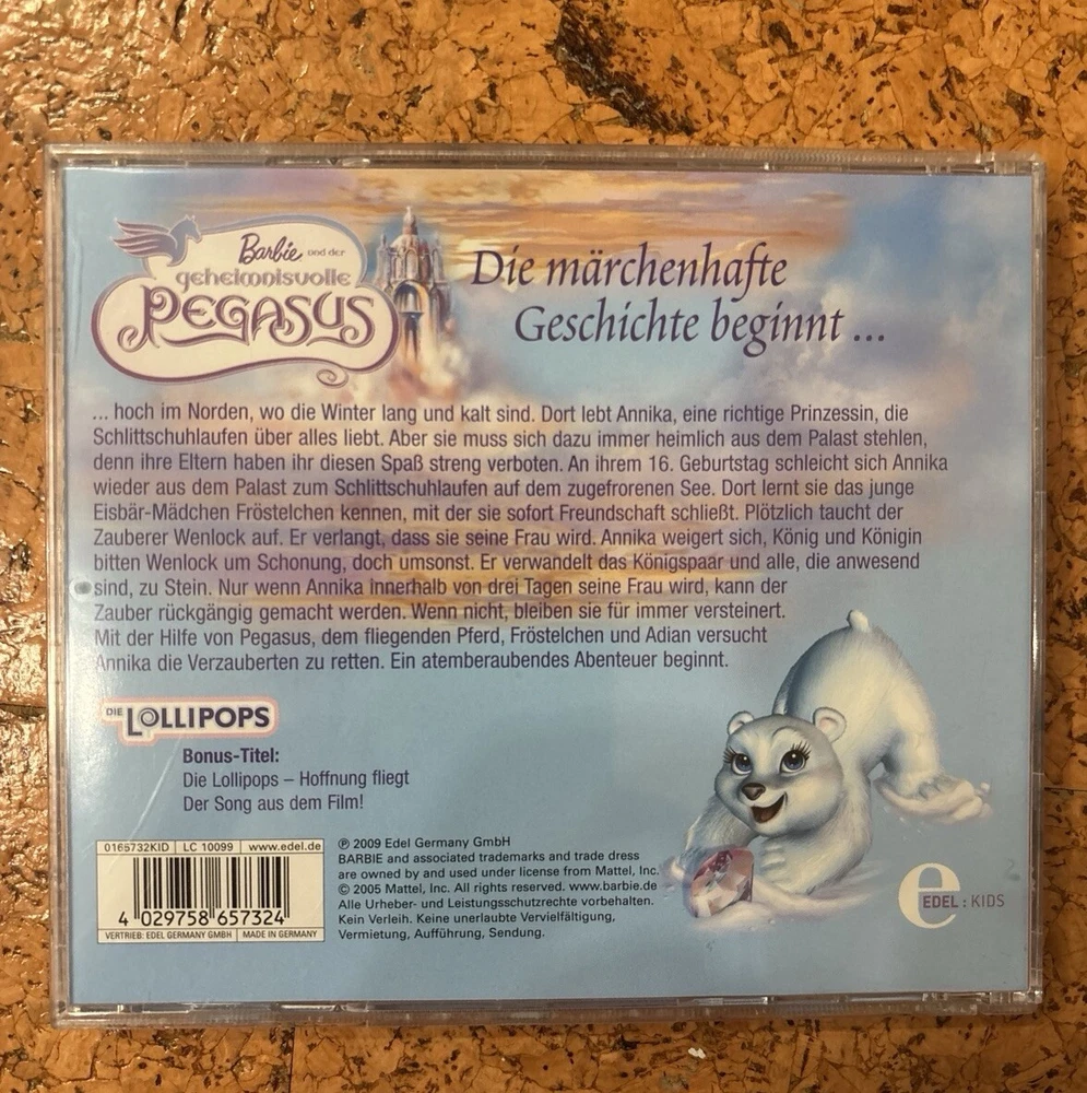 CD Barbie und der geheimnisvolle Pegasus