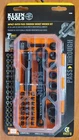 Klein Tools 65300 Impact Rated Pass Thru 6" Socket Wrench Set - Brand New