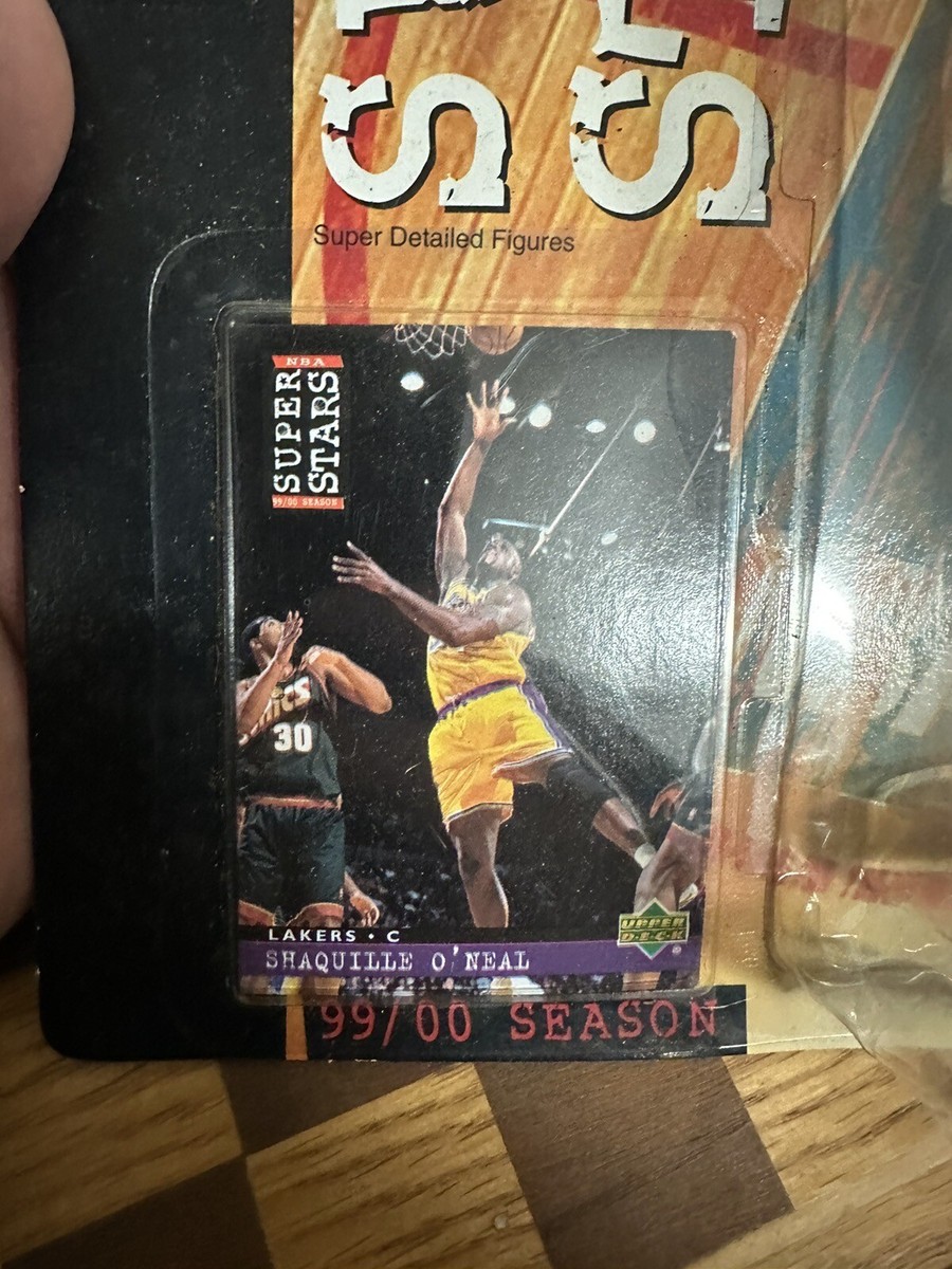 Shaquille O'Neal フィギュア コレクティブルカード付き 未開封 NBA Court Collection Super Stars Shaquille O'Neal 99/00 Season NIP
