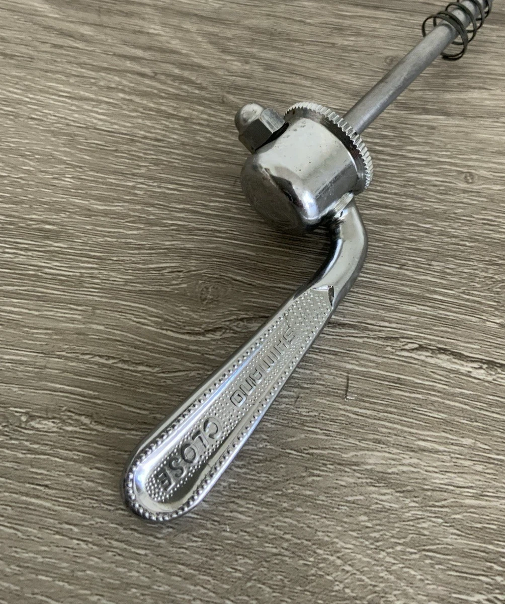 STEEL SHIMANO REAR QUICK RELEASE - Blocage rapide arriére alu