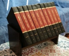 Enciclopedia "I MONDI DELL'UOMO" Mondadori Ed. 1966-1972 Con Mobiletto Originale