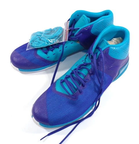 2016 Nike Air Jordan Super Fly 4 Charlotte Hornets Team Issued Size 14.5 Shoes