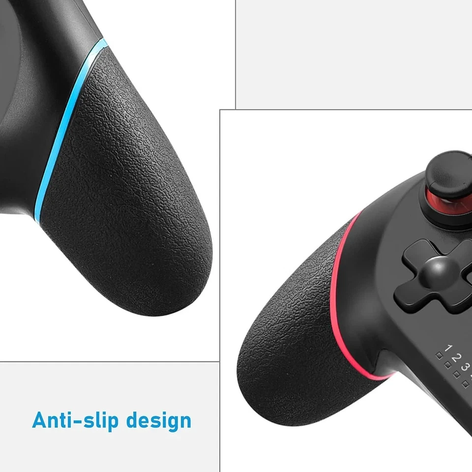 CONTROLLER WIRELESS-BLUETOOTH COMPATIBILE CON NS/NS LITE/NS/ OLED/ANDROID/PC!!! - Immagine 2 di 4