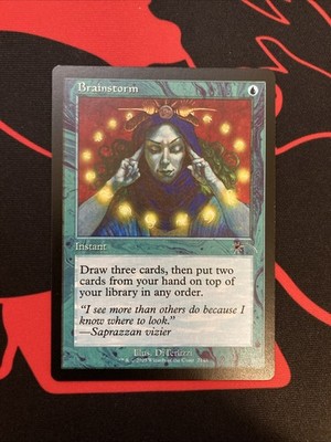 Brainstorm 2148 Retro Frame Dandan Secret Lair Drop Magic The Gathering SLD EN