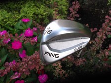 RH PING GOLF GLIDE EYE2 3.0 E-GRIND LOB WEDGE 58|8 - BLACK DOT  - USED CUSTOM