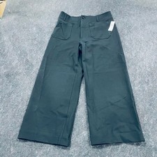 MAEVE The Colette Full-Length Wide-Leg Pants Women's Size 31 Black