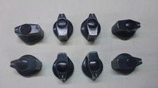 8x Knopf Drehknopf Bedienungsknopf für Regler Poti Schalter etc. aus Aluminium
