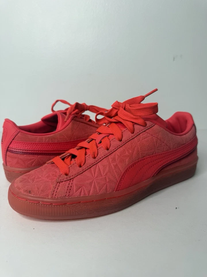 Zapatillas bajas Puma de gamuza triplex mono quake para hombre talla 6C rosa paraíso Foto 2 de 4