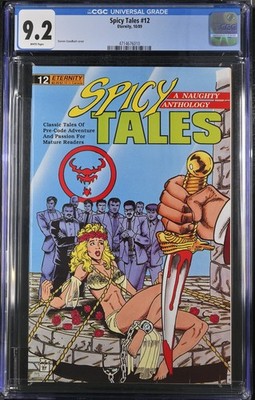 Spicy Tales 12 CGC 9.2