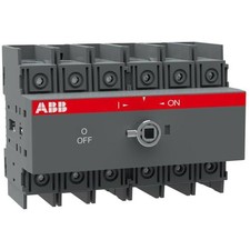 1pc ABB OT30F6 Non-Fusible Disconnect Switch,6 Pole,30A,DIN Rail/Panel Moun