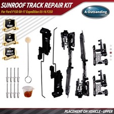 Sunroof Track Repair Kit For 2000-2016 Ford F150 F250 F350 Pickup Expedition