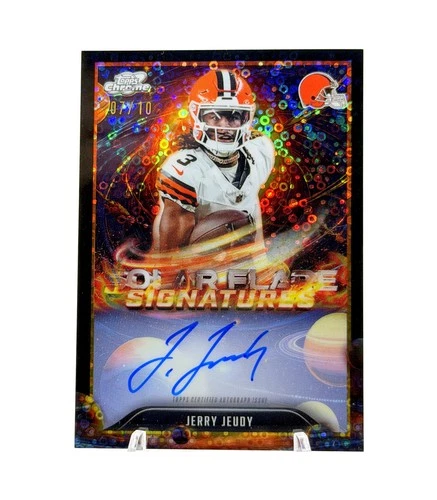 2025 Topps Chrome Jerry Jeudy Chrome Autographs (RAW)