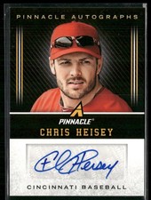 Chris Heisey 2013 Pinnacle #CH Autographs Auto Cincinnati Reds