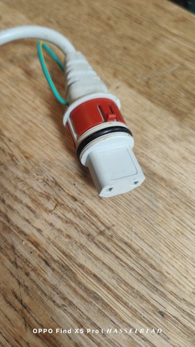 Linak, Hill-RomMains Power Cable To UK 3 Pin Plug Medical Bed. 2 holes + earth - Picture 4 of 5