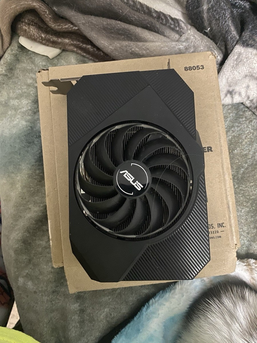 ASUS NVIDIA GeForce RTX 3060 12GB GDDR6 Graphics Card, Single Fan