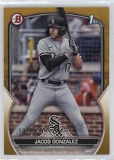 2023 Bowman Draft Gold 10/50 Jacob Gonzalez #BD-167 j8o