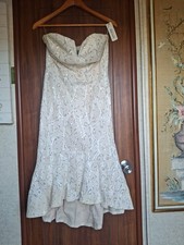 Womens L Baily Blue Cocktail Party Dress