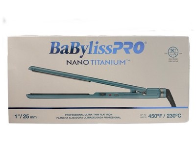 BaBylissPRO Nano Titanium 1''/25 mm Digitaler Ionic Glätteisen BNT4072TUC