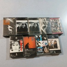 U2 CASSETTE TAPE LOT OF 7 2 THE JOSHUA TREE,OCTOBER, RATTLE HUM AND MORE