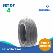Set Of 4 Used 21555r17 Hankook Kinergy Gt 94v - 6.5-732 Set Of 4 Used 21555r17 Hankook Kinergy Gt 94v - 6.5-732