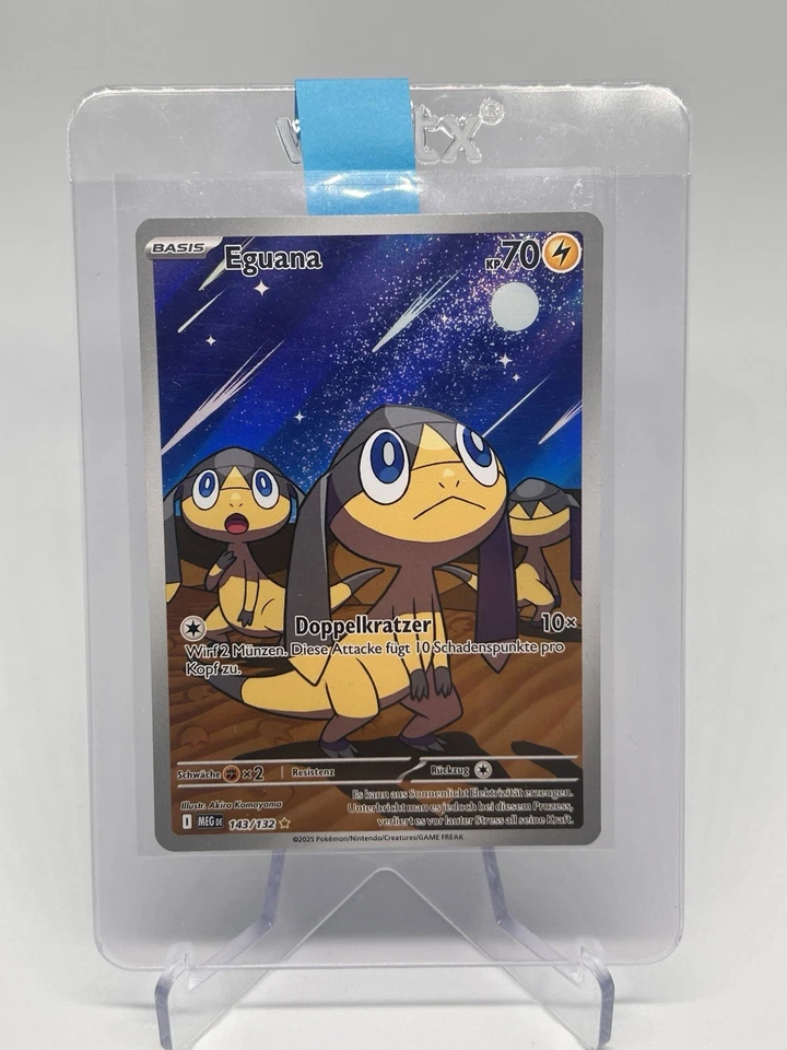 Eguana (MEG 143) .DE | Mega-Entwicklung Helioptile | Pokémon Karte NM - Bild 3 von 3