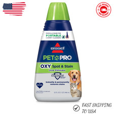 BISSELL PET PRO OXY Spot & Stain Formula for Portable Carpet Cleaners, 32 Oz. 0.45 per fl oz